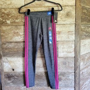 NWT Adidas Youth Girl Active Leggings